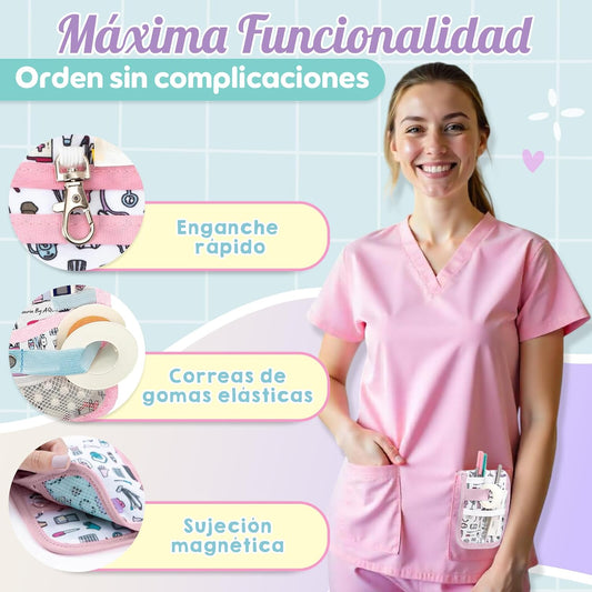 Salvabolsillos organizador de enfermería — TCAE