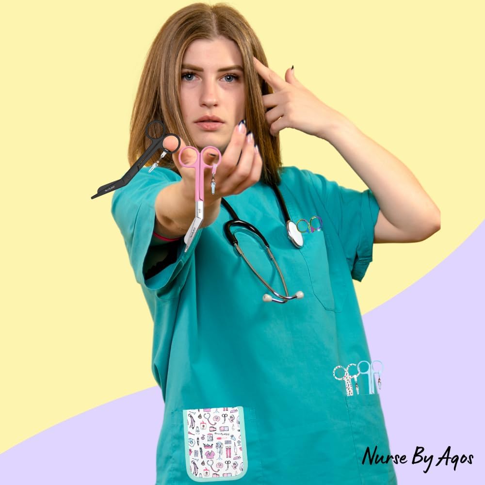 Tijeras de vendaje pico de pato — Rosa Palo
