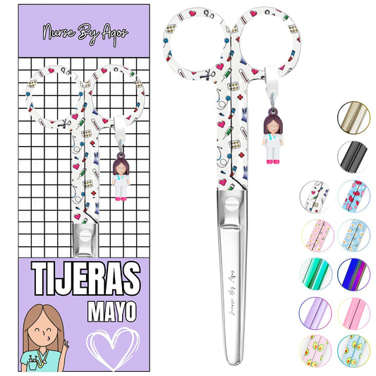 Tijeras Mayo punta roma — Cosas de Enfermería Blanco